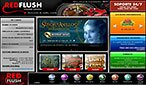 El lobby de Red Flush casino online en español