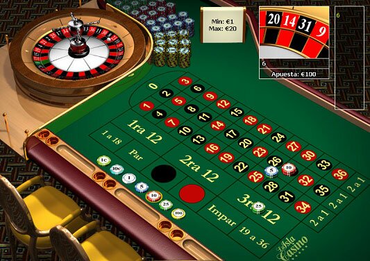 Ruleta Europea en casinos Playtech