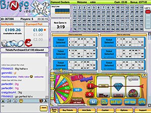 Juegos de bingo en Bingo.com